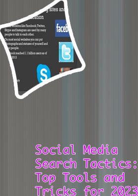 Search all social media sites